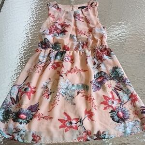 Forever 21 Pink and Blue Halter Sundress